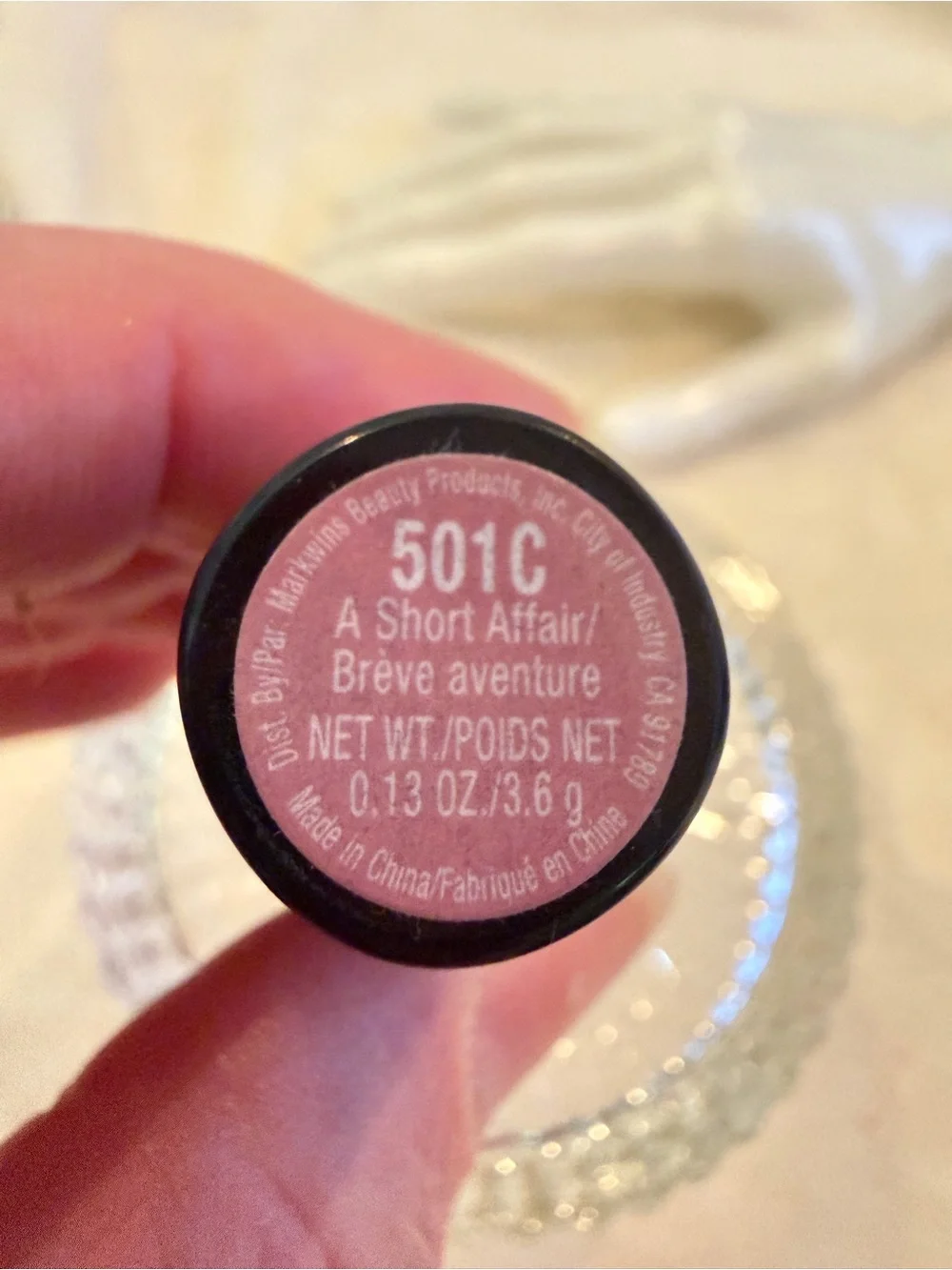 Cosmetics Lipstick Trio - Soft Pink, Peachy Nude, Deep Berry